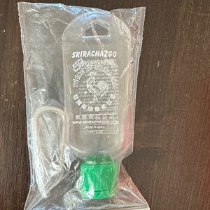 NWT - Sriracha Green Cap Keychain Bottle